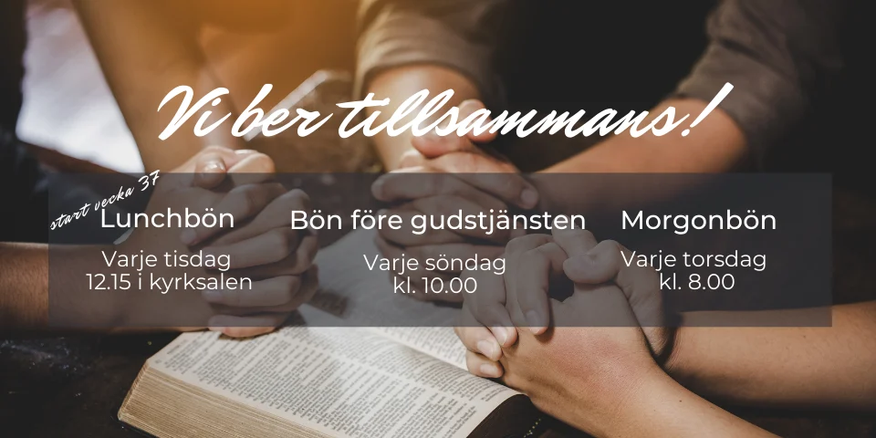 Vi ber tillsammans ht 2025