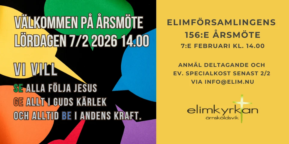 Banner årsmöte 2023