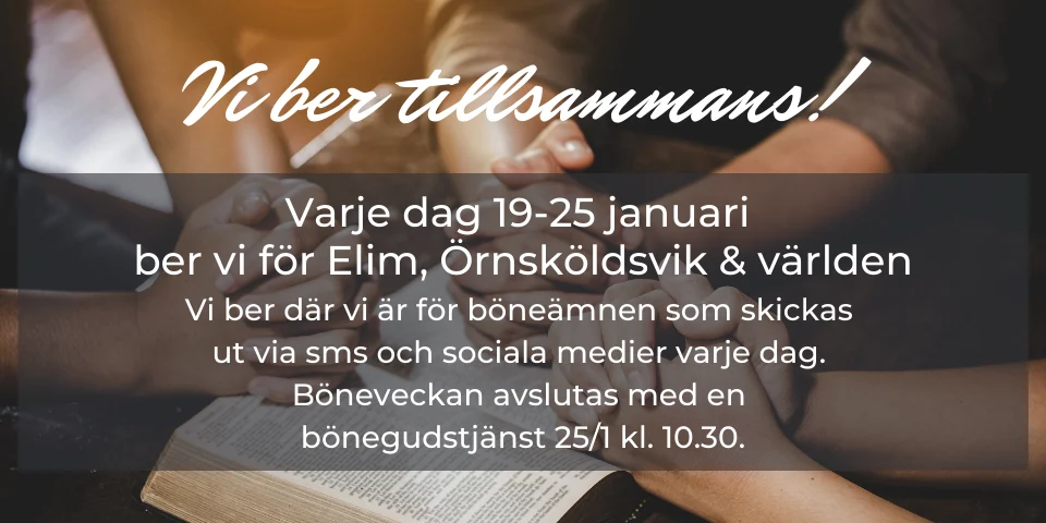 Vi ber tillsammans (1)